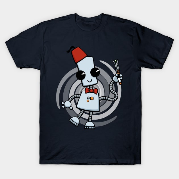 Ned the Time Traveller (11) T-Shirt by DoodleDojo